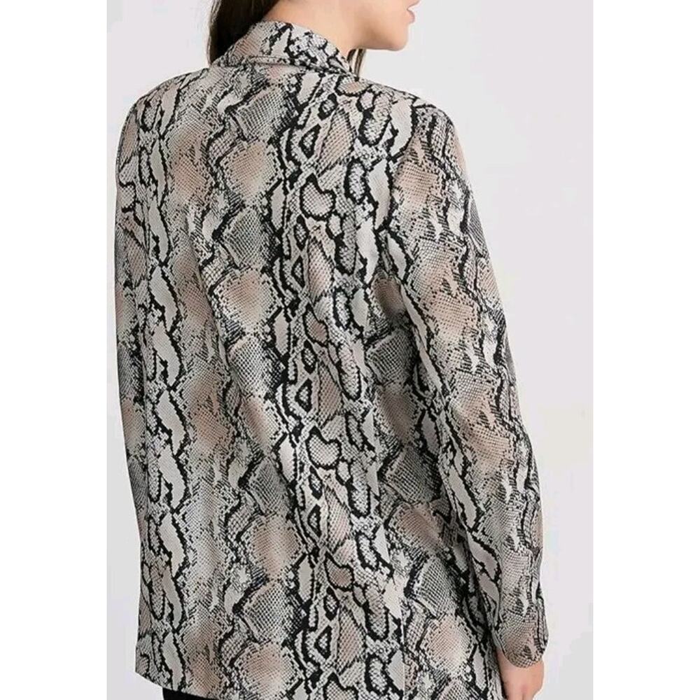 Joseph Ribkoff Women's Jacket cardigan Multicolor animal print Size 4 A000646 - Picture 3 of 9